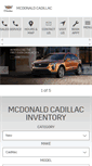 Mobile Screenshot of mcdonaldcadillac.com
